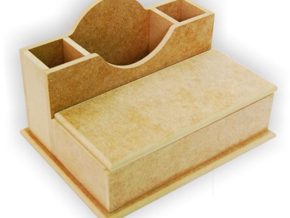 Подставка для ручек и карандашей МДФ, с крышкой, 21,3х16х13,6 см, ТМ ROSA Talent Подставка для ручек и карандашей МДФ, с крышкой, 21,3х16х13,6 см, ТМ ROSA Talent