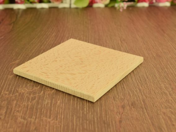 Подставка под горячее, под чашку, 9х9 см, деревянная заготовка, 1 шт Подставка под горячее, под чашку, 9х9 см, деревянная заготовка, 1 шт