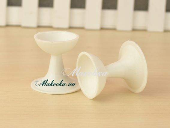 Підставка під яйце пластмасова, 4 см, 1 шт Підставка під яйце пластмасова, 4 см, 1 шт