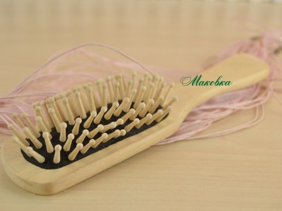 Заготовка Щітка масажна, з дерева, 1 шт. Заготовка Щітка масажна, з дерева, 1 шт.