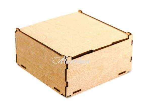 Скринька з кришкою , фанера,18х18х8см, ROSA Talent 2725021