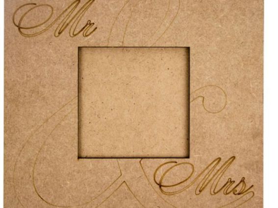 Заготовка Фоторамка Mrs&Mr, МДФ, 40х40см, ROSA Talent 281307  Заготовка Фоторамка Mrs&Mr, МДФ, 40х40см, ROSA Talent 281307 