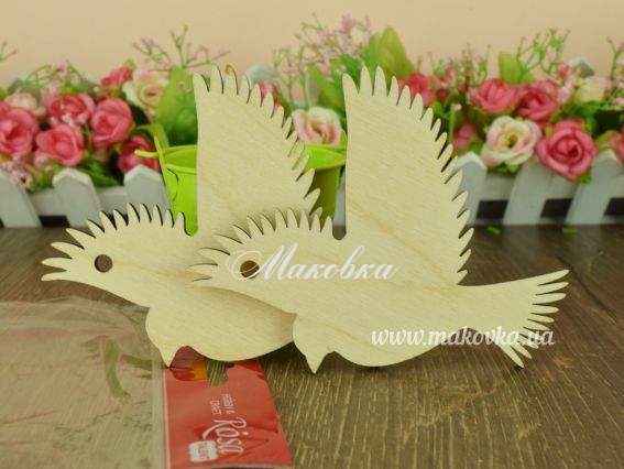 Набор заготовок Птичка -2, фанера 2шт, ROSA Talent 2863029   Набор заготовок Птичка -2, фанера 2шт, ROSA Talent 2863029  