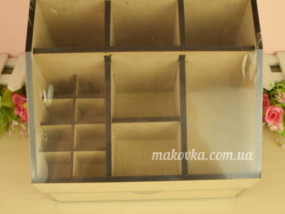 286410 Комод-органайзер, 1 шухляда, МДФ, розмір 22,5х18х16,5см , ROSA Talent