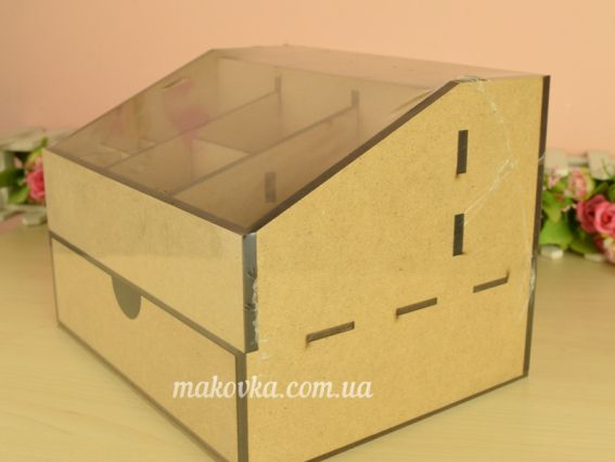 286410 Комод-органайзер, 1 шухляда, МДФ, розмір 22,5х18х16,5см , ROSA Talent