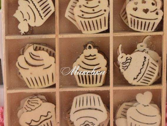 Набор мини-заготовок Кексики, Knorr Prandell, 45 шт в коробочке Набор мини-заготовок Кексики, Knorr Prandell, 45 шт в коробочке