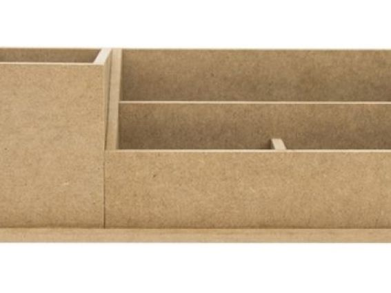 Підставка для ручок і канцтоварів № 1, МДФ, 30х10х11см, ROSA Talent 286001 заготовка для декорування