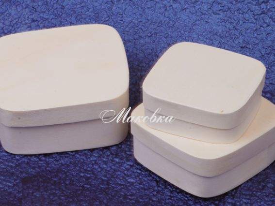 Набор деревянных шкатулок Квадратные, 3 шт. D.K.ART & CRAFT Набор деревянных шкатулок Квадратные, 3 шт. D.K.ART & CRAFT