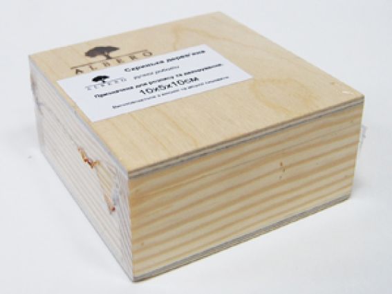 Заготовка шкатулки, деревянная, 11х5х8 см, Albero Заготовка шкатулки, деревянная, 11х5х8 см, Albero