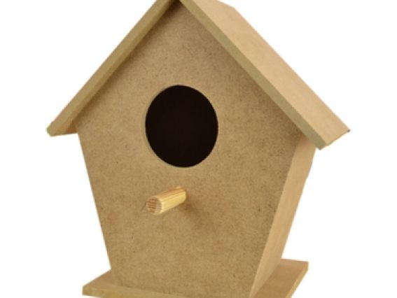 Скворечник №1 большой МДФ, 20х21,5х12 см Скворечник №1 большой МДФ, 20х21,5х12 см