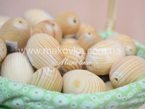 Заготовка для пасхального яйца с подвесом (с отверстием), 5 см Заготовка для пасхального яйца с подвесом (с отверстием), 5 см