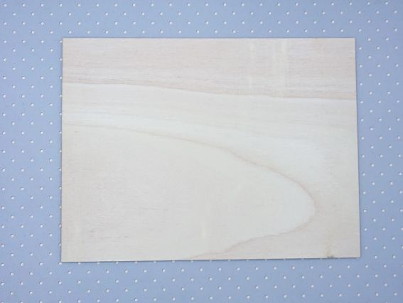 Дощечка з фанери для випалювання, декупажу, декорування та випилювання, А5 