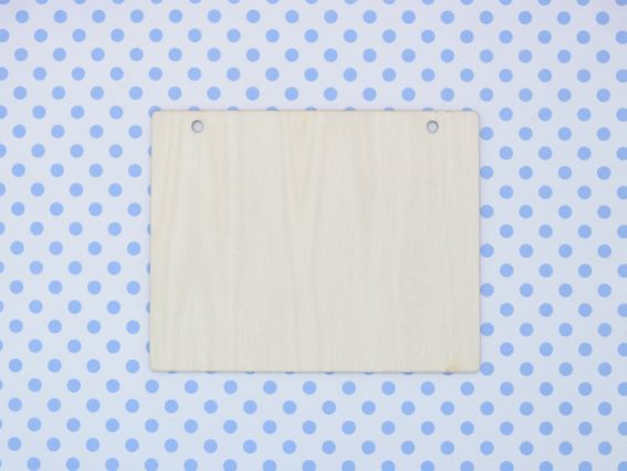 Заготовка Табличка прямокутна, фанера 2973