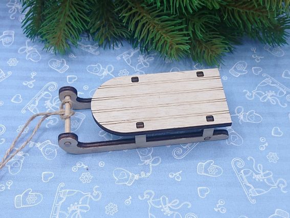 Саничата №3, заготовка із фанери 12*5 см Саничата №3, заготовка із фанери 12*5 см