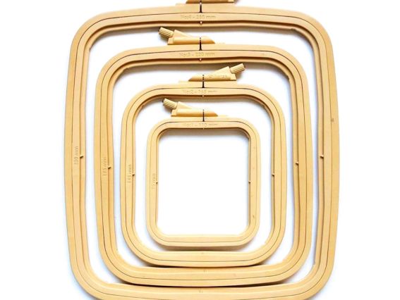 Nurge 170-14 (№4) Пяльці для вишивання пластикові прямокутні, 25х28 см