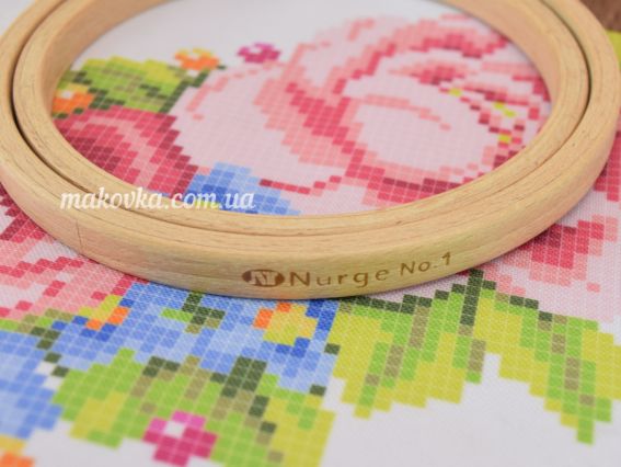 130-1 Nurge П'яльці дерев'яні без гвинта, д=100мм, висота обідка 8мм