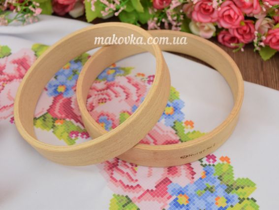 150-2 Nurge П'яльця дерев'яні без гвинта, д=130мм, висота обідка 24мм