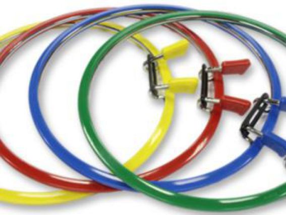 160-2 Nurge пружинні пяльці для вишивки і штопання, д = 12,6см, товщина 5inch