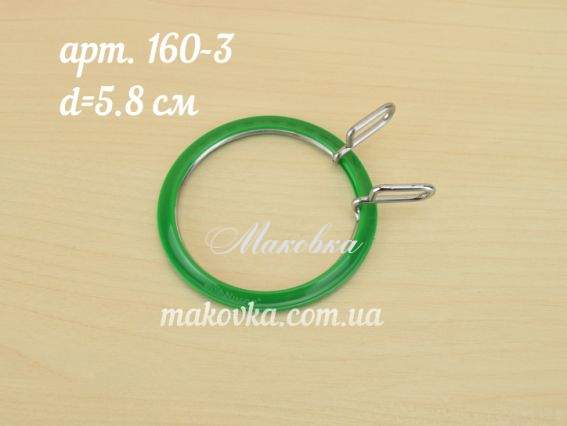 Nurge 160-3 Пяльці маленькі пружинні для вишивки і штопання, д = 5,8см, товщина 2,6 Nurge 160-3 Пяльці маленькі пружинні для вишивки і штопання, д = 5,8см, товщина 2,6