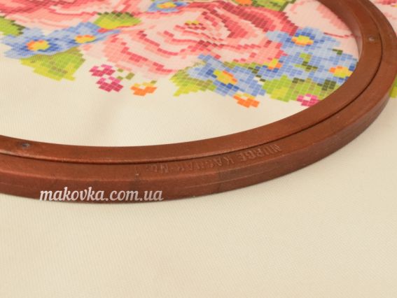 170-3 Nurge Пяльці для вишивання круглі пластикові без гвинта, д=177мм, товщина 7