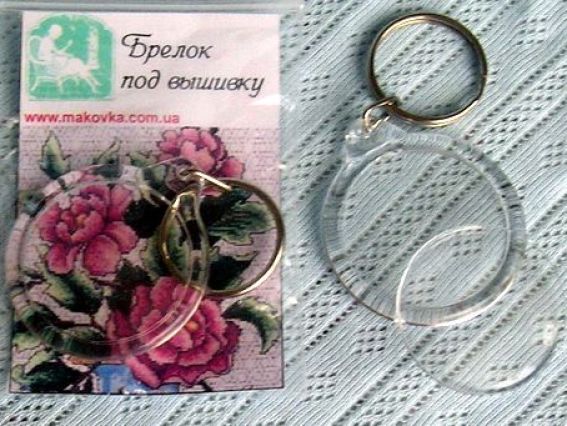 Брелок под вышивку круглый Брелок под вышивку круглый