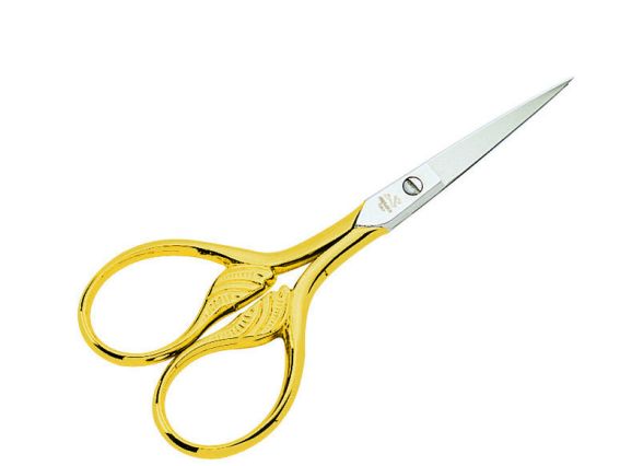 Ножиці для обрізки ниток Premax 10342 маленькі позолочені V11170312D 3 1-2