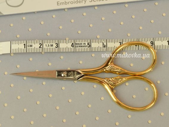 Ножиці для обрізки ниток Premax 10342 маленькі позолочені V11170312D 3 1-2