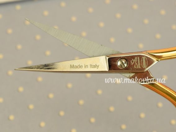 Ножиці для обрізки ниток Premax 10342 маленькі позолочені V11170312D 3 1-2