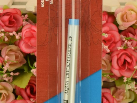 Prym 611 808 Маркер для тканини (Аква-маркер ) розчинний у воді, екстра-тонкий бірюзовий