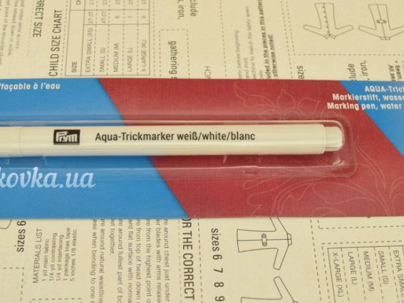 Аква-маркер стандартный белый Prym 611 824 Аква-маркер стандартный белый Prym 611 824