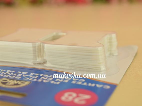 DMC  6102/12 Бобины (шпули) для намотки и хранения мулине пластиковые 28 шт,