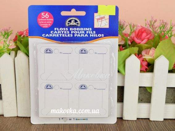 Бобини для намотування муліне картонні 56 шт DMC 6101/12 Бобини для намотування муліне картонні 56 шт DMC 6101/12