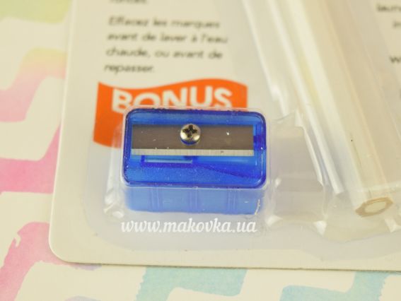 Карандаш для разметки на ткани, смывается водой, DMC U1540 Белый, с точилкой