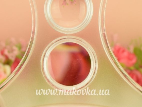 Збільшувальне скло, лупа для вишивання, одягається на шию, МG11088 MagniFree Квадратна