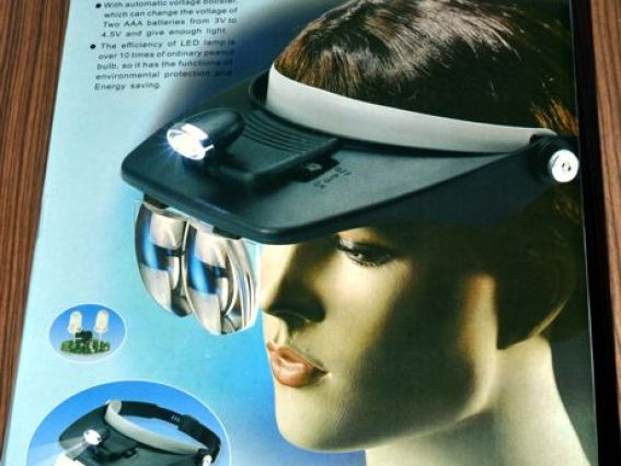 Лупа с подсветкой и креплением на голову MG-14 Лупа с подсветкой и креплением на голову MG-14