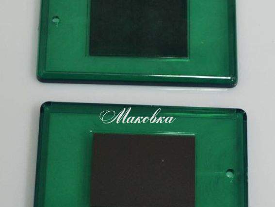 Магнит на холодильник под вышивку прямоугольный цветной Магнит на холодильник под вышивку прямоугольный цветной