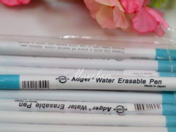 Маркер по ткани смываемый водой Adger (синий), AG-03 Маркер по ткани смываемый водой Adger (синий), AG-03