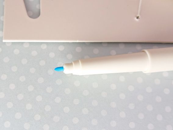 Маркер для тканей KEARING EWB10 смываемый водой Бирюзовый 