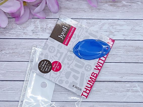 Заправник нитці металевий з пластиковою ручкою JYOTI, 36506 1 штука