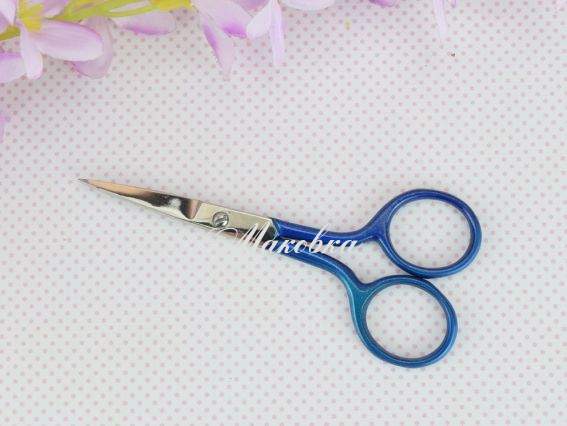 Ножиці Tamsco B105MT, з синіми ручками 10см, для рукоділля Ножиці Tamsco B105MT, з синіми ручками 10см, для рукоділля