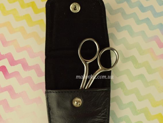 Ножиці для рукоділля універсальні прямі 13см, в шкіряному чохлі, М192 Tamsco