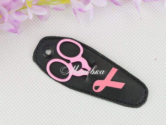 Ножиці Tamsco для рукоділля 9см РОЖЕВІ , в шкіряному чохлі, М248Р Ножиці Tamsco для рукоділля 9см РОЖЕВІ , в шкіряному чохлі, М248Р