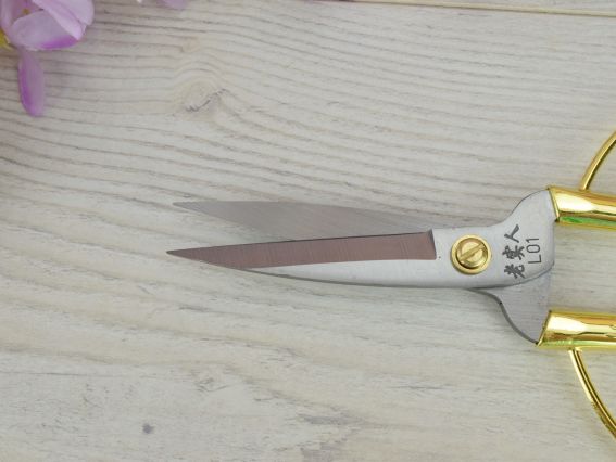 Ножиці для рукоділля 18см Золотий дракон К45 колір золотий 