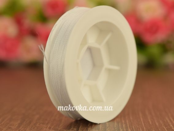 Нитки для бисера Tytan 30, №2500 GOLD, Белый (белоснежный) 40м Spark beads