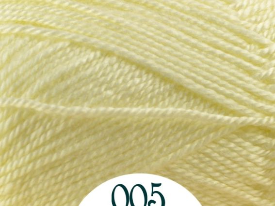 Dora Madame Tricote пряжа 05 бледно-желтый