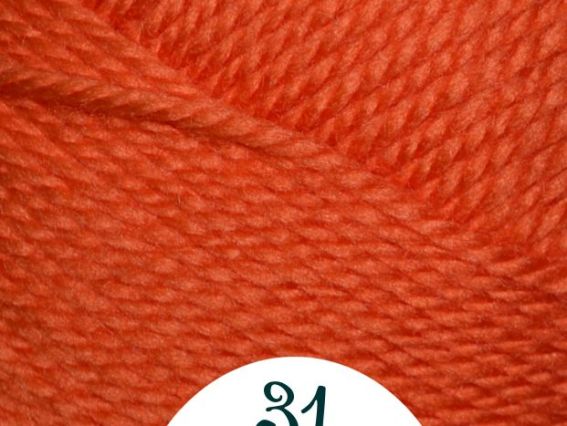 Dora Madame Tricote пряжа 31 оранжевый