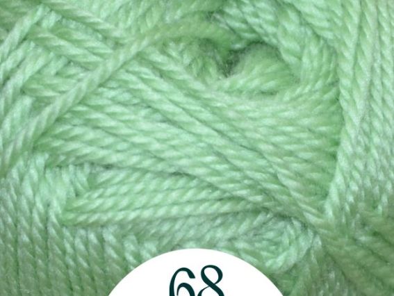 Dora Madame Tricote пряжа 68 темно-зеленый