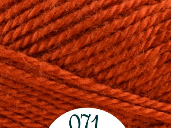 Dora Madame Tricote пряжа 071 коричнево-кирпичный