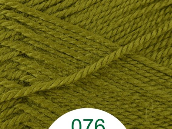 Dora Madame Tricote пряжа 76 зеленый