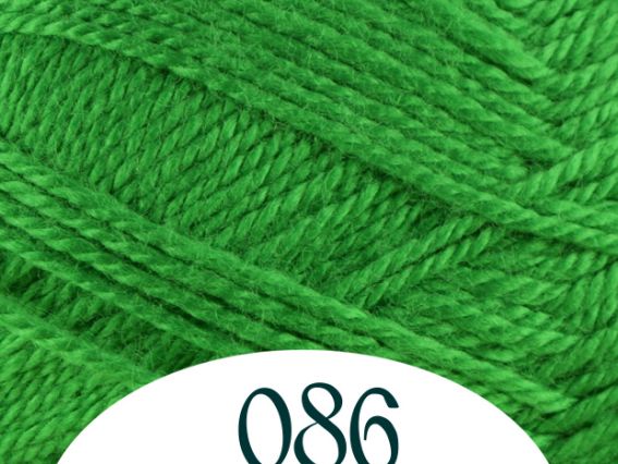 Dora Madame Tricote пряжа 086 зеленый